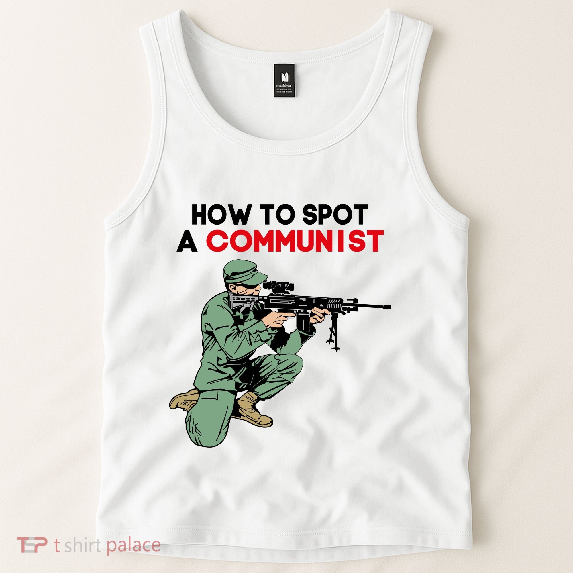 Matt Maddock How To Spot A Communist Tank Top