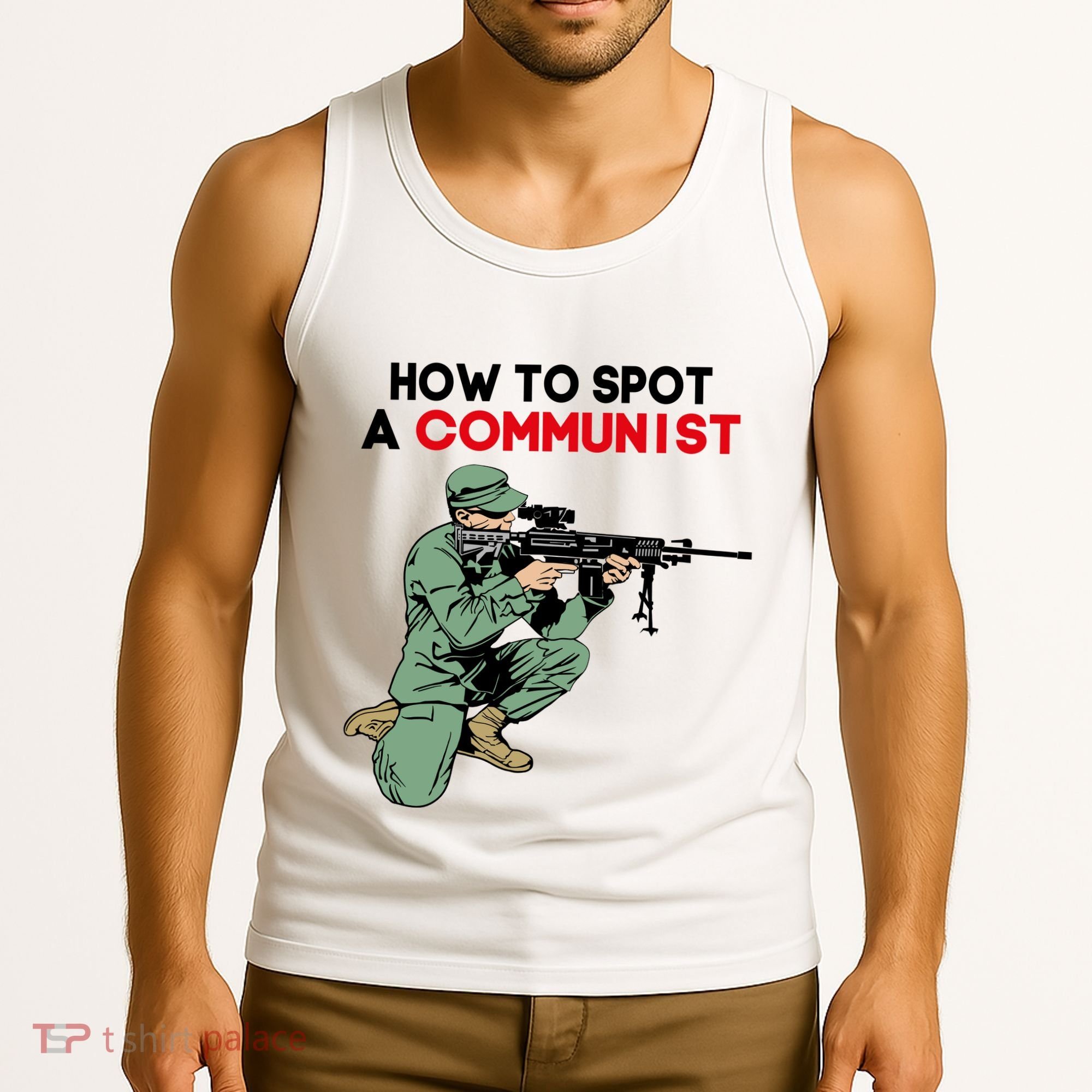 Matt Maddock How To Spot A Communist Tank Top