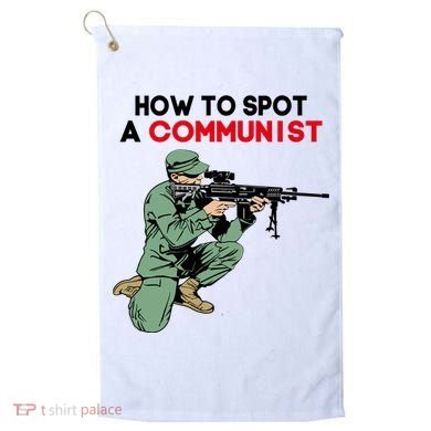 Matt Maddock How To Spot A Communist Golf Towel