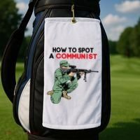 Matt Maddock How To Spot A Communist Golf Towel thumb 2