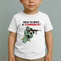 Matt Maddock How To Spot A Communist Toddler T-Shirt thumb 2