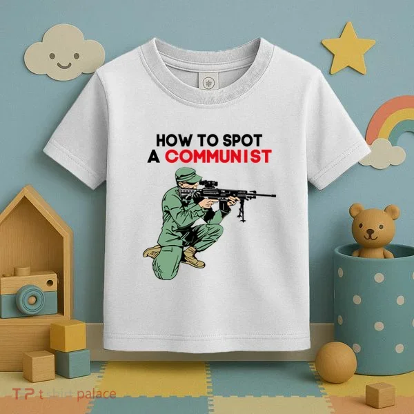 Matt Maddock How To Spot A Communist Toddler T-Shirt