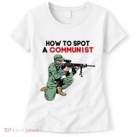 Matt Maddock How To Spot A Communist Women's T-Shirt thumb 0