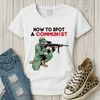 Matt Maddock How To Spot A Communist Women's T-Shirt thumb 3