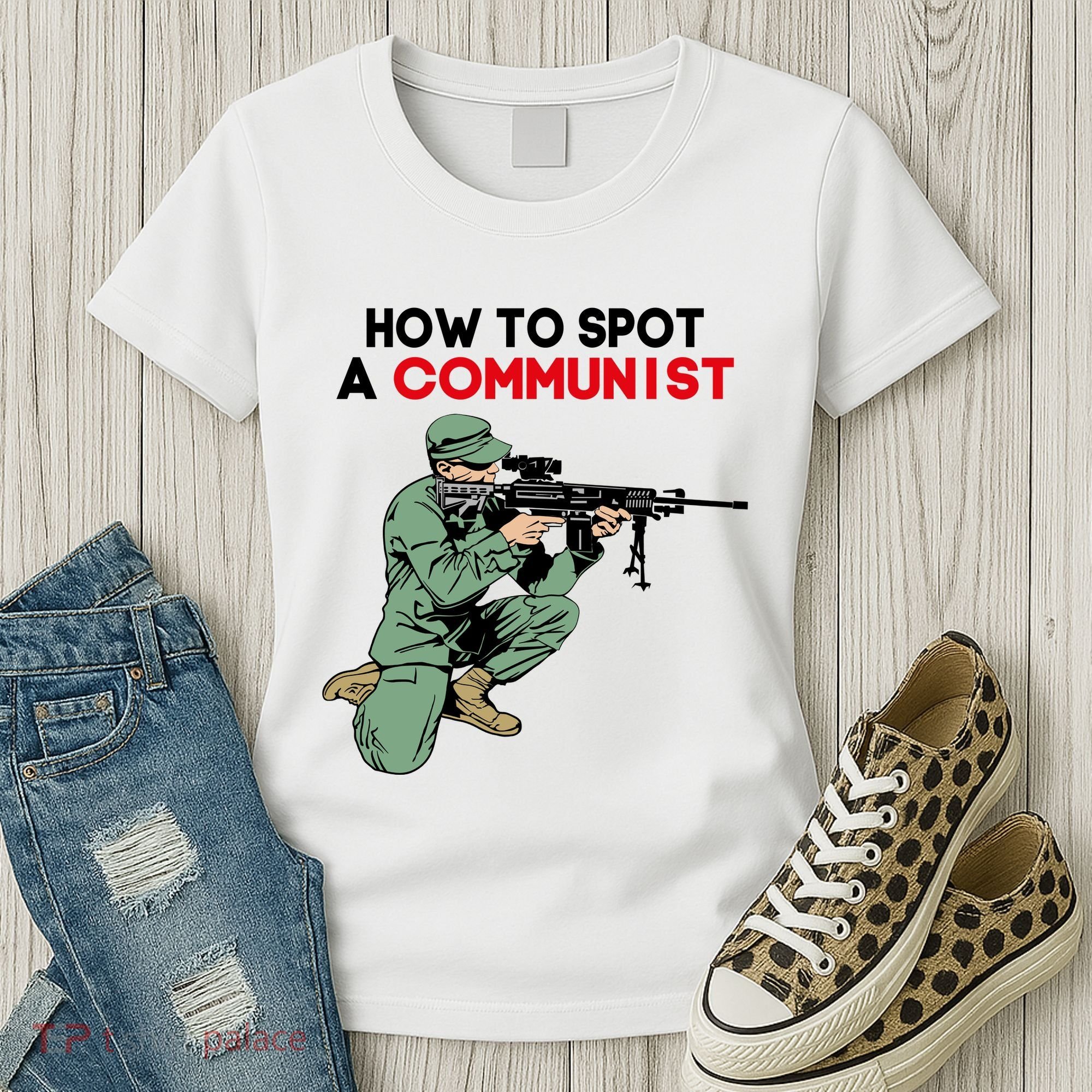 Matt Maddock How To Spot A Communist Women's T-Shirt
