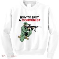 Matt Maddock How To Spot A Communist Kids Sweatshirt thumb 0
