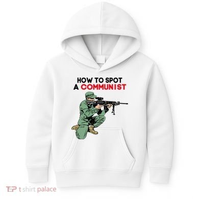 Matt Maddock How To Spot A Communist Kids Hoodie