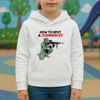 Matt Maddock How To Spot A Communist Kids Hoodie thumb 3