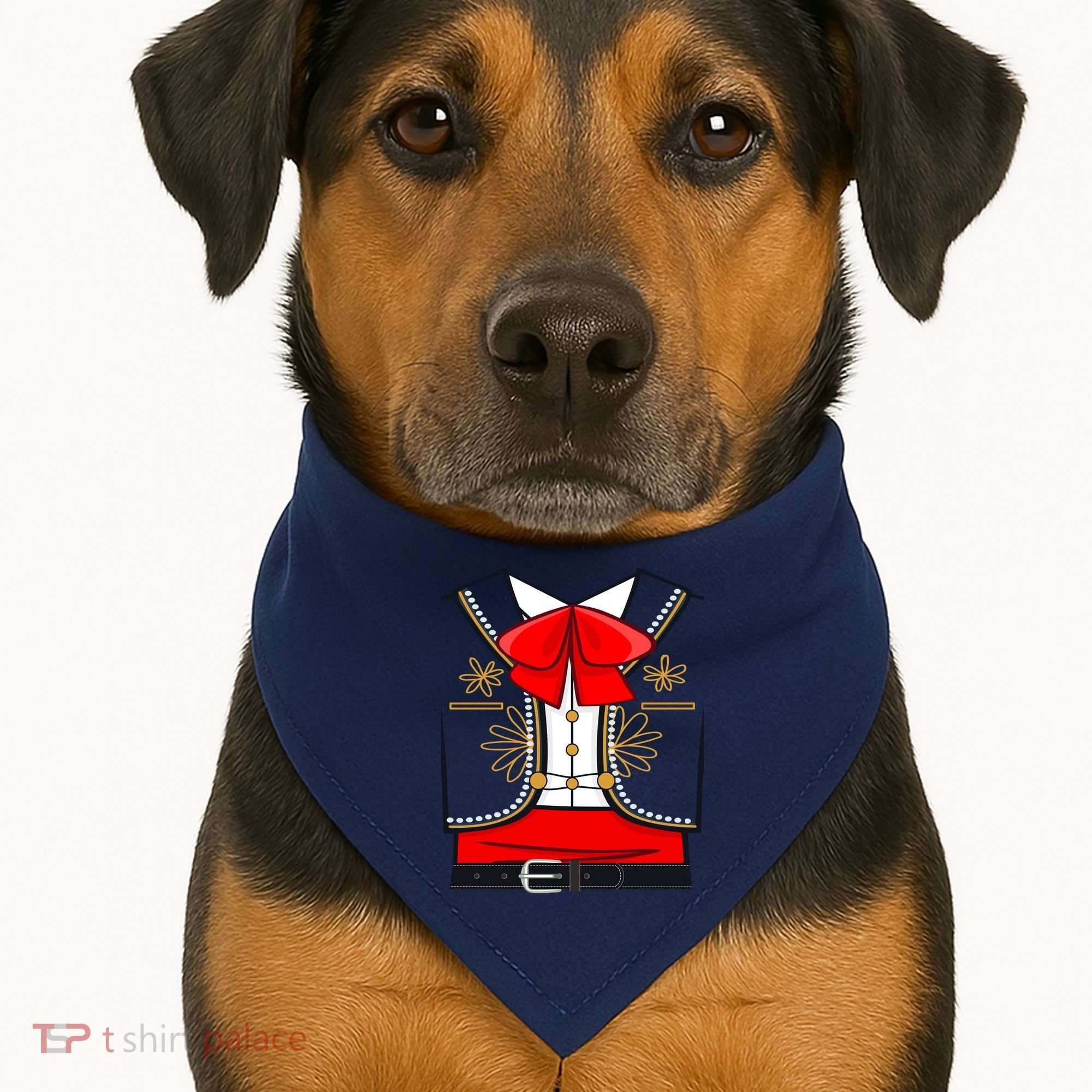 Mexican Mariachi Halloween Costume USA-Made Doggie Bandana