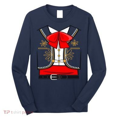 Mexican Mariachi Halloween Costume Long Sleeve Shirt