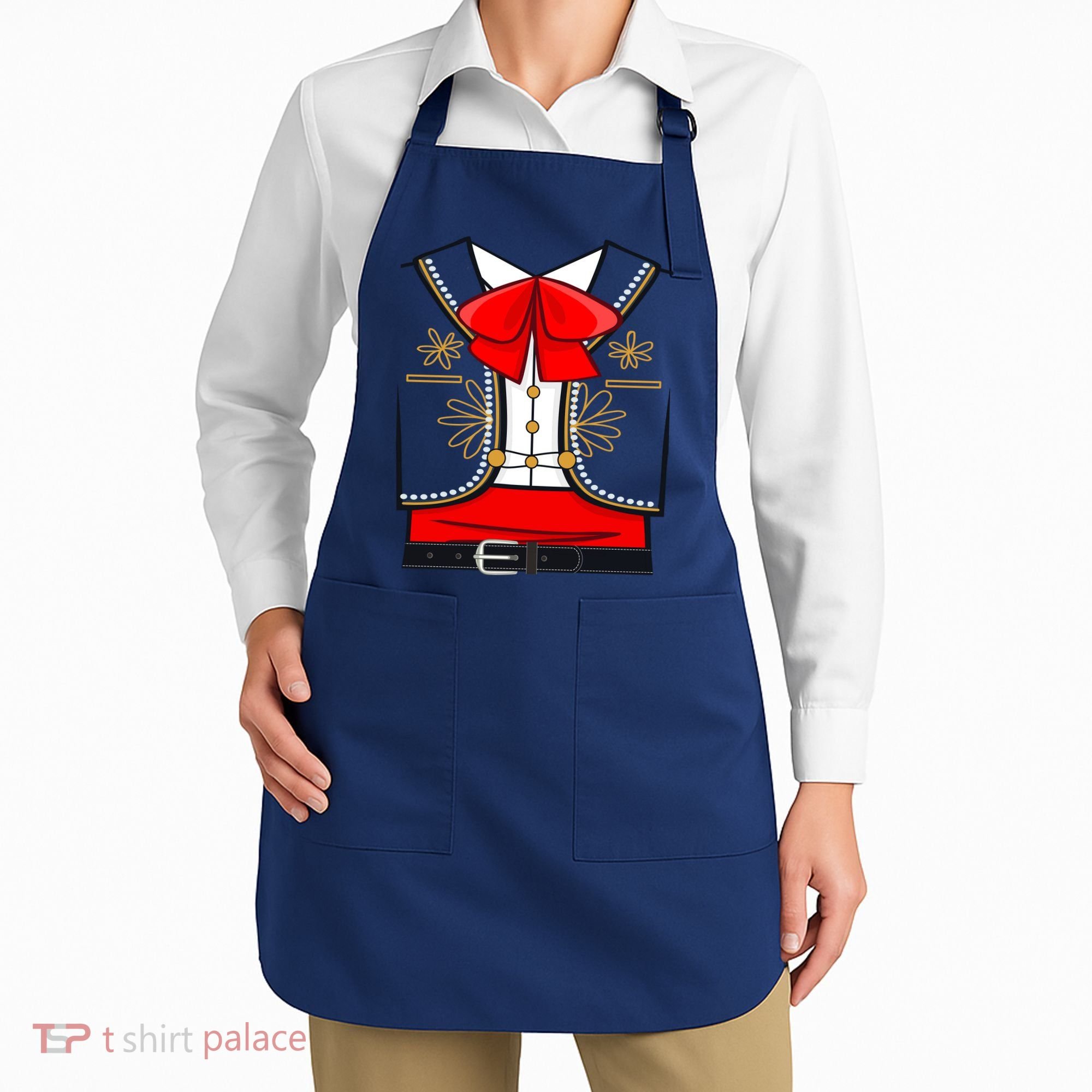 Mexican Mariachi Halloween Costume Apron