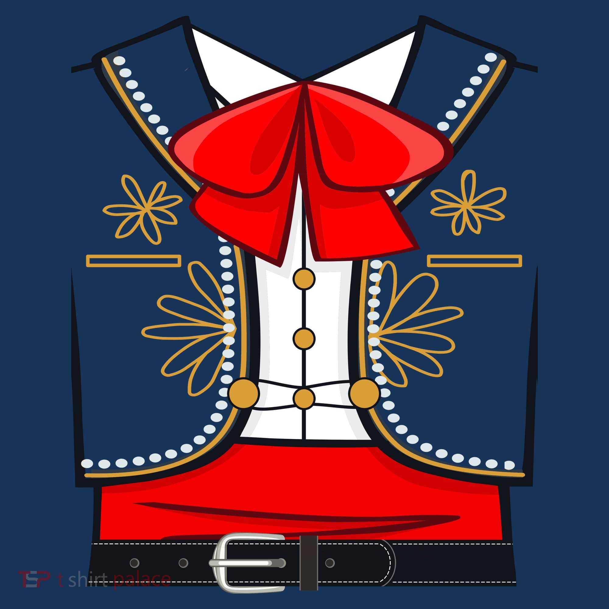 Mexican Mariachi Halloween Costume Mousepad