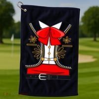 Mexican Mariachi Halloween Costume Golf Towel thumb 1