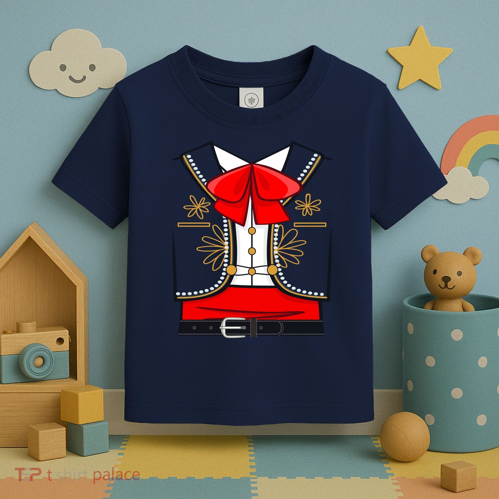 Mexican Mariachi Halloween Costume Toddler T-Shirt