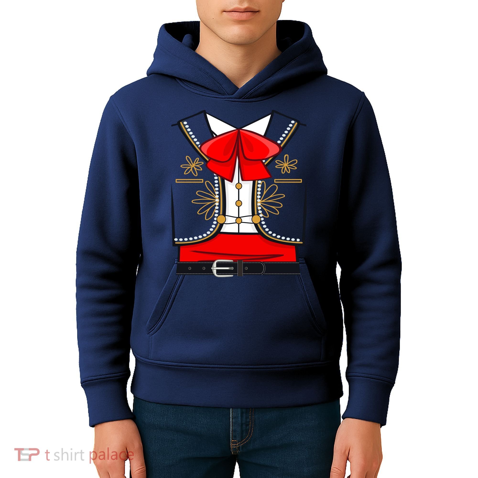 Mexican Mariachi Halloween Costume Kids Hoodie