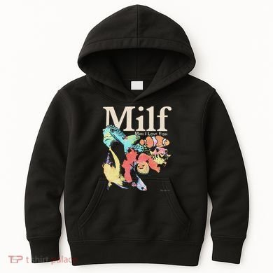 Milf Man I Love Fish Kids Hoodie