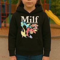 Milf Man I Love Fish Kids Hoodie thumb 3