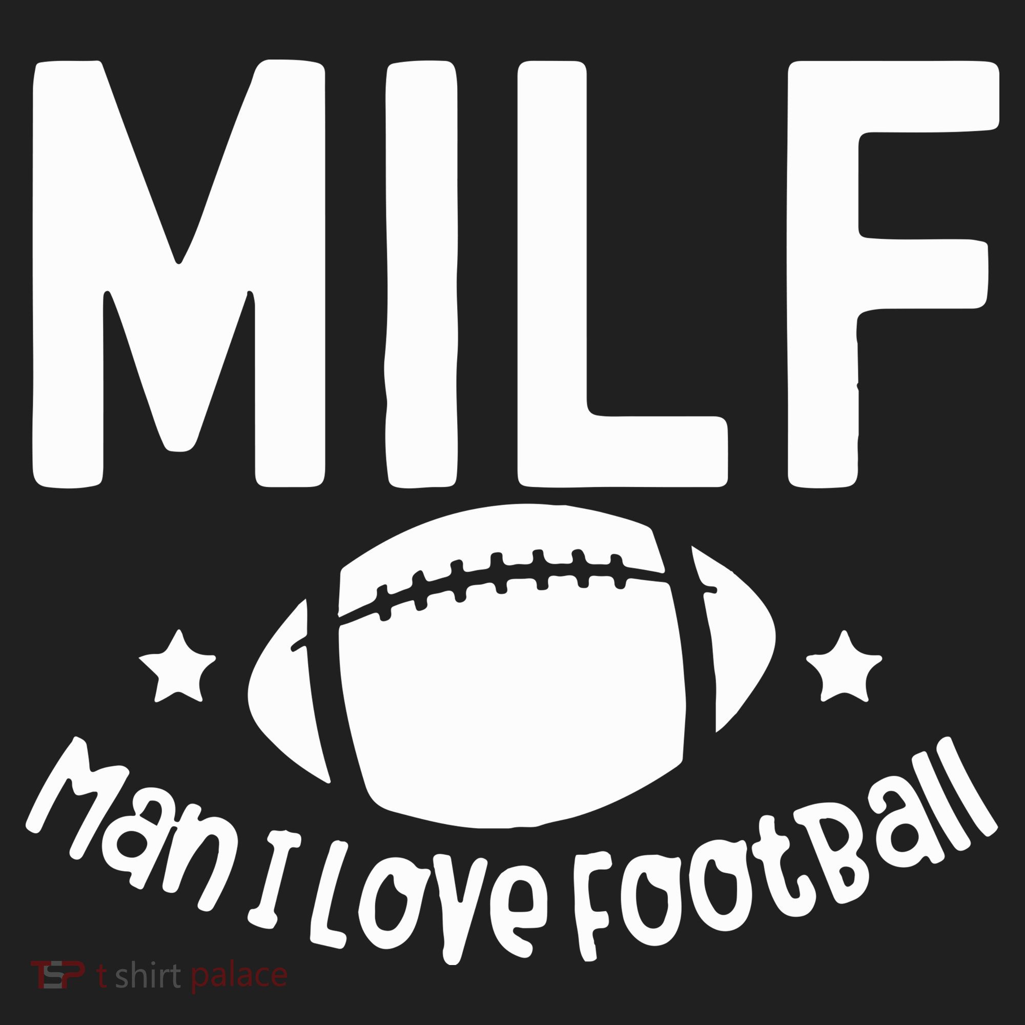 Milf Man I Love Football V.I.T. Fleece Crew Sweatshirt