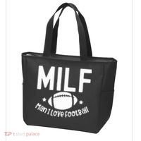 Milf Man I Love Football Tote Bag thumb 3