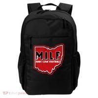 MILF Man I Love Football Ohio State Backpack thumb 0