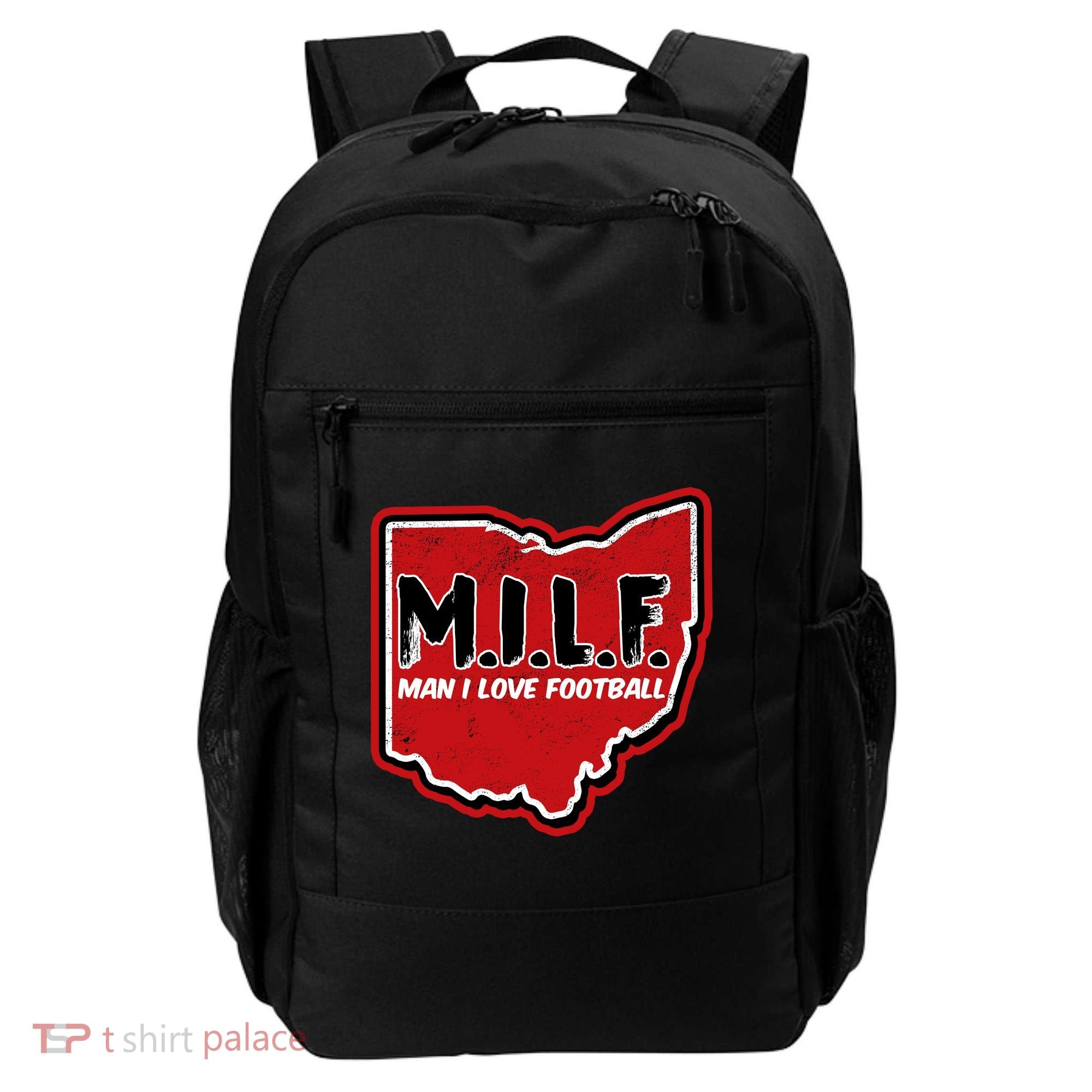 MILF Man I Love Football Ohio State Backpack