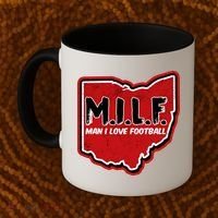 MILF Man I Love Football Ohio State Coffee Mug thumb 2