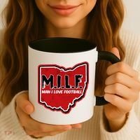 MILF Man I Love Football Ohio State Coffee Mug thumb 3