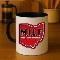 MILF Man I Love Football Ohio State Coffee Mug thumb 4