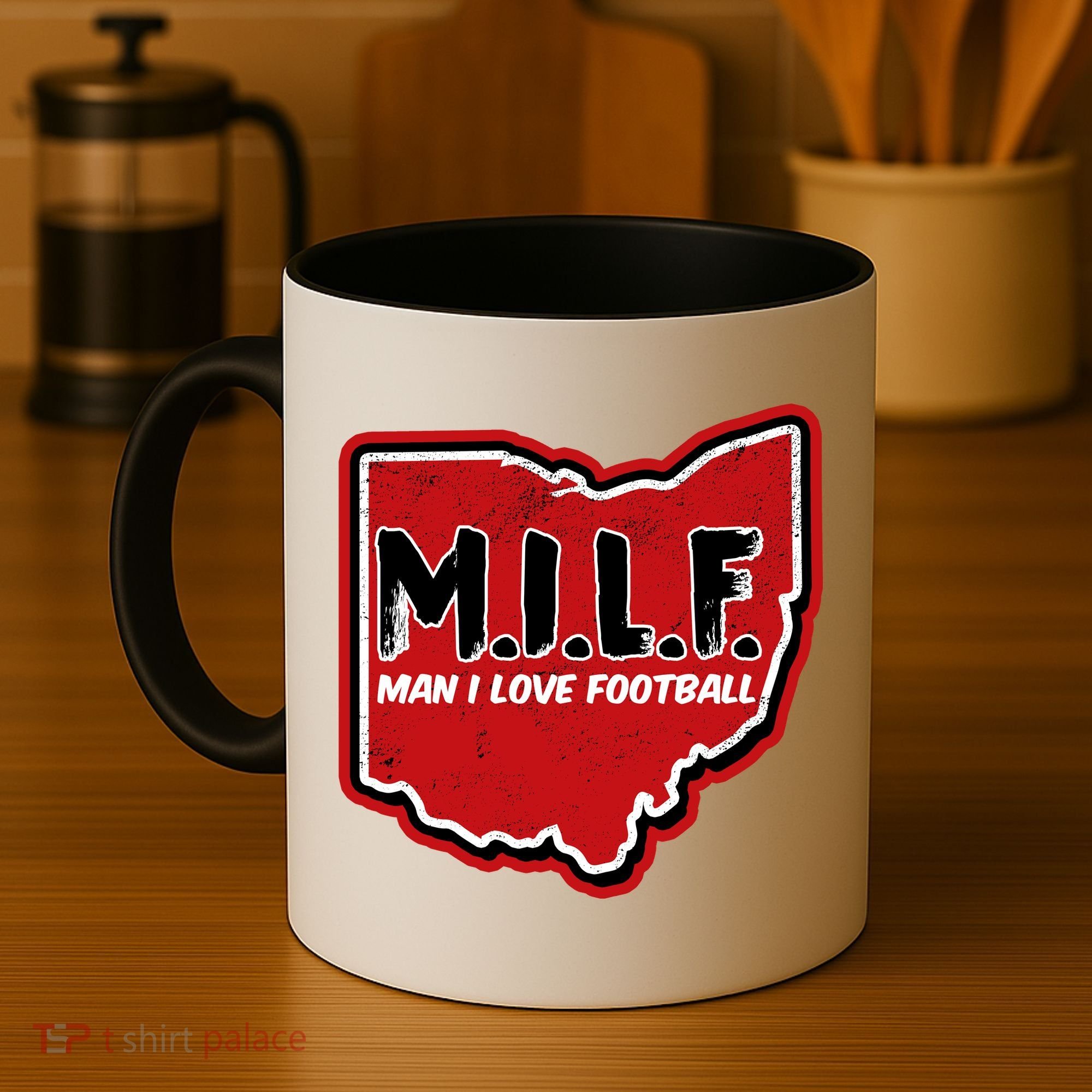 MILF Man I Love Football Ohio State Coffee Mug