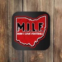 MILF Man I Love Football Ohio State Coaster thumb 0