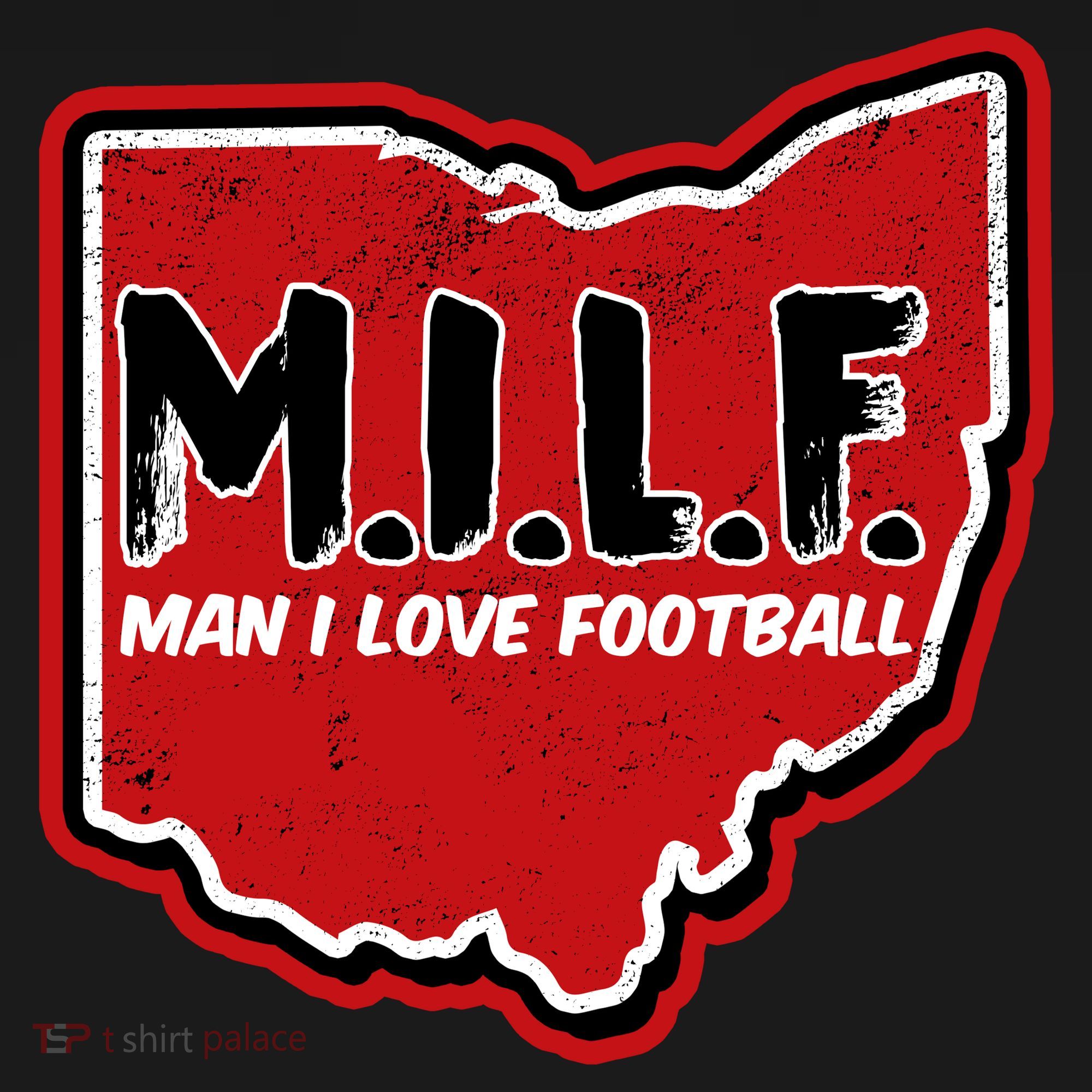 MILF Man I Love Football Ohio State Coaster