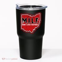 MILF Man I Love Football Ohio State Tumbler thumb 0