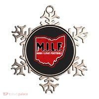 MILF Man I Love Football Ohio State Ornament thumb 0