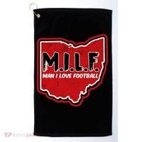 MILF Man I Love Football Ohio State Golf Towel thumb 0
