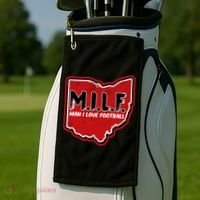 MILF Man I Love Football Ohio State Golf Towel thumb 2