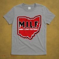 MILF Man I Love Football Ohio State T-Shirt thumb 5