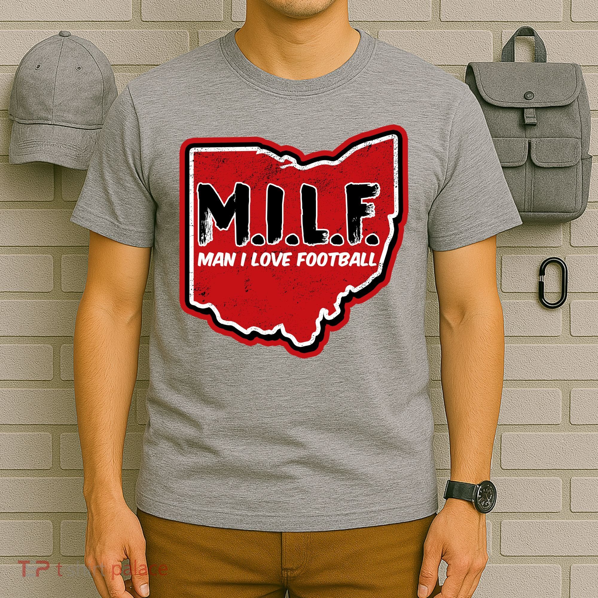 MILF Man I Love Football Ohio State T-Shirt