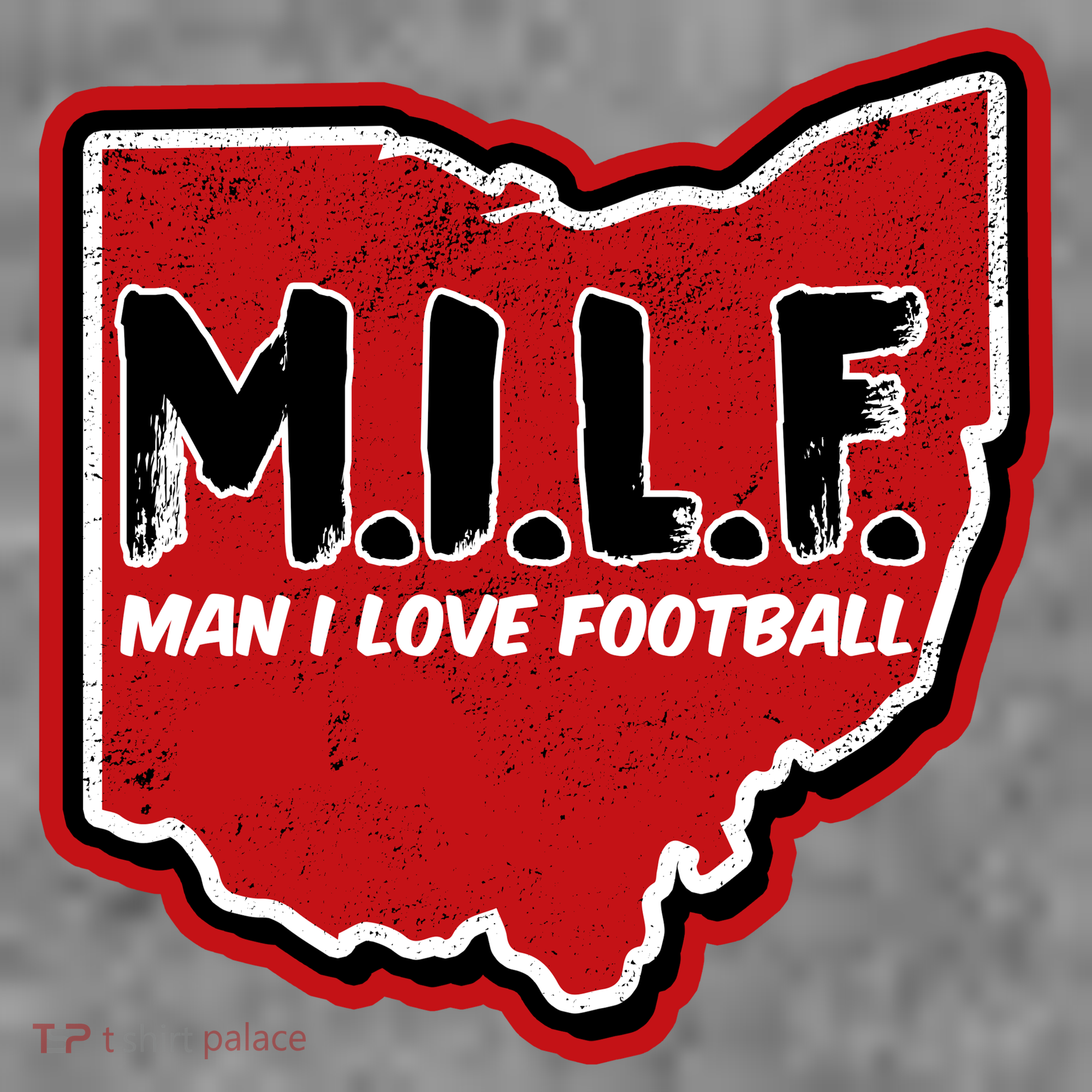 MILF Man I Love Football Ohio State Women's Hoodie