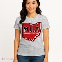 MILF Man I Love Football Ohio State Women's T-Shirt thumb 4