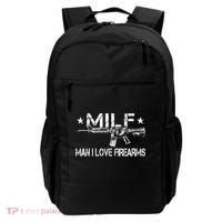 Milf Man I Love Firearms Pro Gun Owners Rights Backpack thumb 0