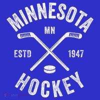 Minnesota Mn Ice Hockey Sticks Vintage Gift Cute Gift T-Shirt thumb 7