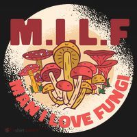 MILF Man I Love Fungi Funny Toddler Hoodie thumb 2