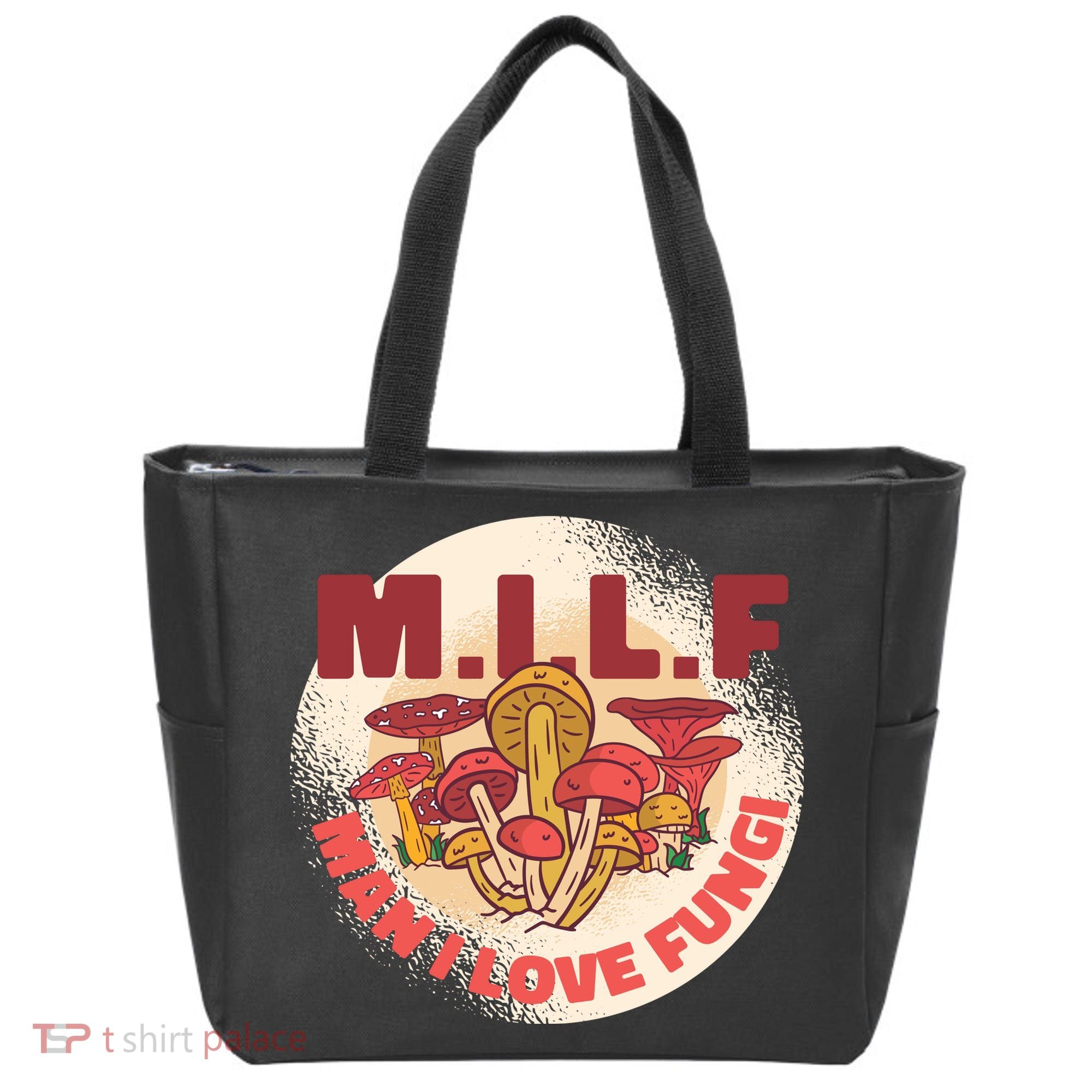 MILF Man I Love Fungi Funny Tote Bag