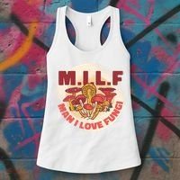 MILF Man I Love Fungi Funny Women's Tank Top thumb 3