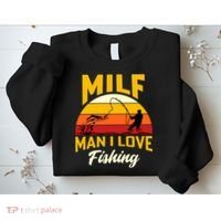 MILF Man I Love Fishing Camping Fish Funny Sweatshirt thumb 2