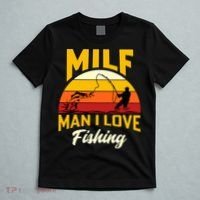 MILF Man I Love Fishing Camping Fish Funny T-Shirt thumb 5