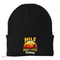 MILF Man I Love Fishing Camping Fish Funny Beanie thumb 0