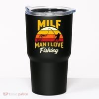 MILF Man I Love Fishing Camping Fish Funny Tumbler thumb 0