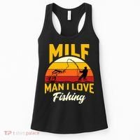 MILF Man I Love Fishing Camping Fish Funny Women's Tank Top thumb 0