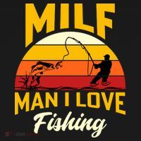MILF Man I Love Fishing Camping Fish Funny Baby Bodysuit thumb 2